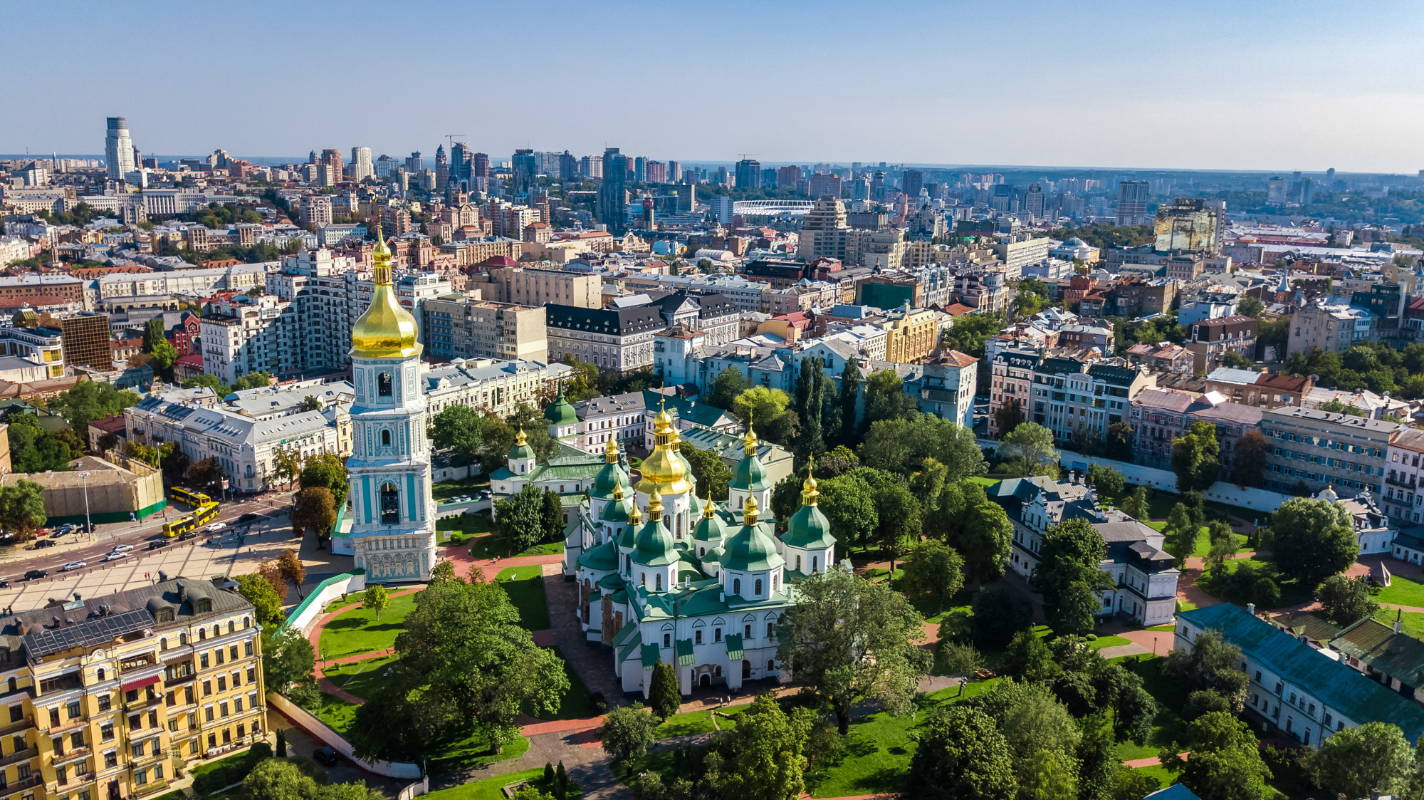 Kyiv cityscape — Bond Stone International Law Firm Ukraine Kazakhstan cross-border legal guide